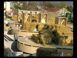 mit Stroh bauen...