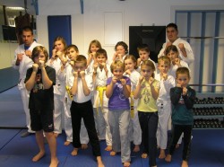 Kickboxen...