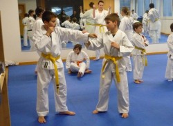 Kickboxen...