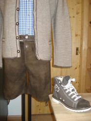 Kurze Lederhose...