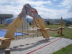 Kletterparcour Corvara...