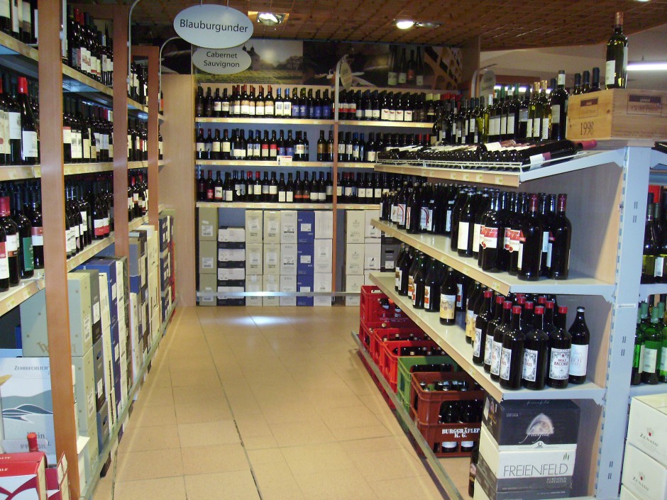 C & C Euromarkt - Weinabteilung