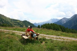 Wandern im Passeiertal...