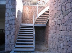 Stahltreppe...